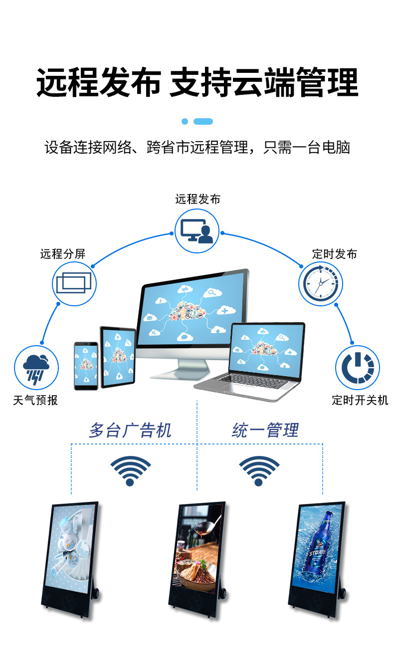 戶外移動水牌廣告機(圖8)